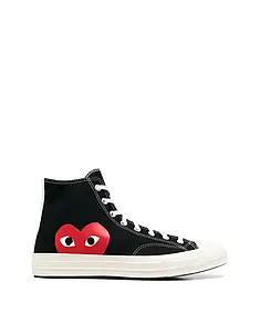 Converse x Comme Des Garcons Play High Top Sneakers Black 42