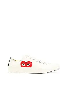 Converse x Comme Des Garcons Play Low Top Sneakers White 38