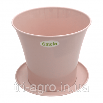 Горщик Акварель 12 кремовий