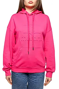 Isabel Marant Mobyli Hoodie Embossed Pink S