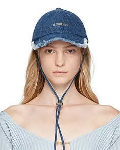 Jacquemus La Casquette Artichaut Baseball Cap Denim