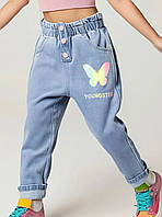 Дитячі стильні джинси для дівчинки