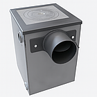 Котел БУРЖУЙ КП-12 на дровах і вугіллі — універсальний твердопаливний котел з варильною поверхнею, фото 3