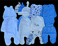 Красивый набор одежды для новорожденых мальчиков, качественая одежда для малышей, осень, зима, 56 см, хлопок