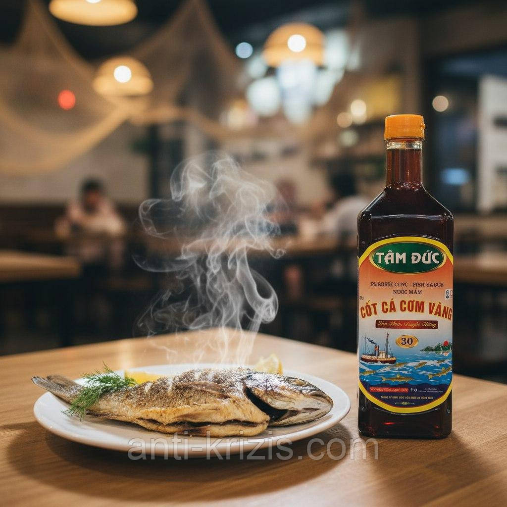 Соус рибний Fish Sause NUOC MAM TAM DUC 30°, 900 ML. (В'єтнам)