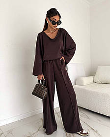 Костюм палаццо +кофта 270н