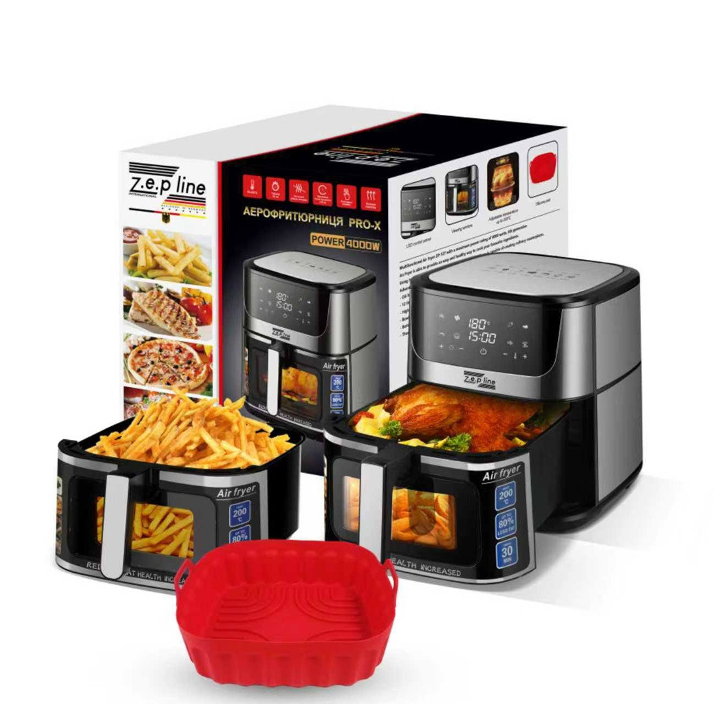 Аерогриль мультипіч на два тени з силіконовою формою Zepline ZP-127 12 л 4000 Вт 5074505