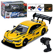 Дрифт машинка на радіоуправлінні BMW M3 жовта - 30 км/год | Машинки БМВ для дрифту на пульті управління Дрифт машина, фото 4