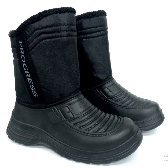 Черевики чоловічі утеплені 44р 27,5см, Гумові чоботи для лісу, Чоловічі гумові чоботи на осінь, фото 1