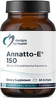 Designs for Health Annatto-E 150 / Токотрієноли Здоров'я серцево-судинної системи 60 капсул