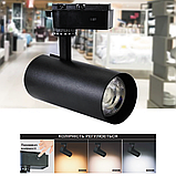 Поворотний трековий світильник 10W Horoz Electric BREMEN 800Lm 160-265V білий, фото 4