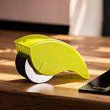 Ніж слайсер для зелені 6 лез ножа подрібнювач для зелені 15×6×8 (см) Салатовий HP-8-71, фото 6