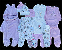 Красивый набор одежды для новорожденных девушек, качественная одежда для младенцев, осень, рост 56 см, хлопок