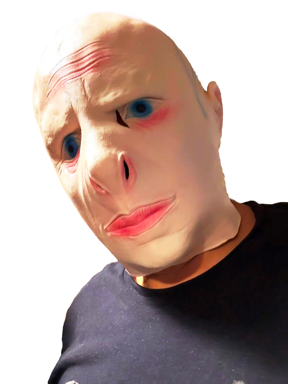 Латексна маска Волдеморт темний лорд з Гаррі Поттера, фото 1