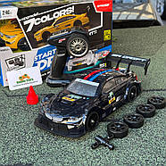 Дрифт машинка на радіоуправлінні BMW M3 чорна - 30 км/год | Машинки БМВ для дрифту на пульті управління Дрифт машина, фото 8