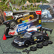 Дрифт машинка на радіоуправлінні BMW M3 чорна - 30 км/год | Машинки БМВ для дрифту на пульті управління Дрифт машина, фото 2