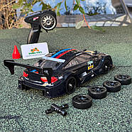 Дрифт машинка на радіоуправлінні BMW M3 чорна - 30 км/год | Машинки БМВ для дрифту на пульті управління Дрифт машина, фото 7