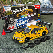 Дрифт машинка на радіоуправлінні BMW M3 жовта - 30 км/год | Машинки БМВ для дрифту на пульті управління Дрифт машина, фото 3