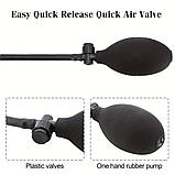 Pump Wedge насос домкрат клин посилений — ПНІВМОДОМКРАТ Пневмолін. Оливка, фото 3