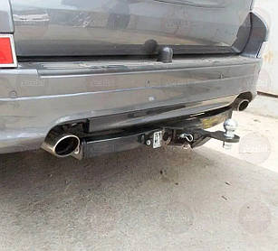 Фаркоп під квадрат Lexus GX 470 (2002-2009) з повноцінною балкою. Vastol