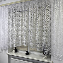 Арка гепюрова сітка з макраме біла №1003, фото 4