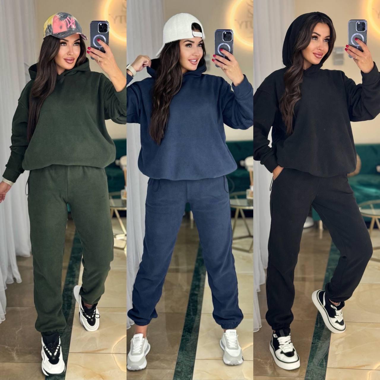 Костюм Кенгуру Матеріал: двосторонній фліс полар Мод 771-999 Колір Хакі, Синій, Чорний, фото 1