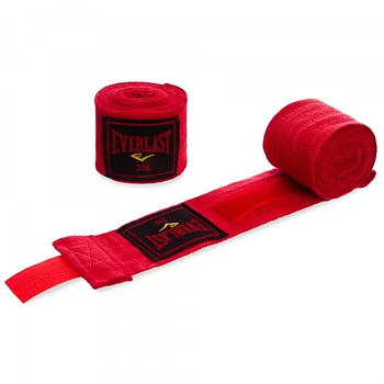 Бинти боксерські 3 метри Everlast VN-8453 (нейлон, поліестер) з петлею для великого пальця