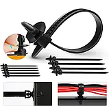 Набір автомобільних кліпс пуклі пістонів 725 шт + знімники ущільнювачі стяжки в боксі, 23 типи, фото 6