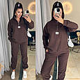 Костюм Кенгуру Матеріал: двосторонній фліс полар Мод 771-998 Колір Моко, Пляшка, Шоколад, Бордовий, фото 7