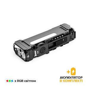 Ліхтар Wuben X4 Compact Multi-Function Flashlight Black