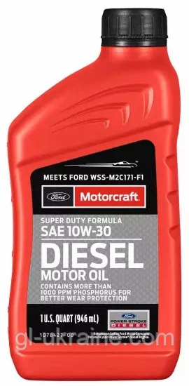 Моторна олива Motorcraft 10W-30 Super Duty Diesel Motor Oil, 946мл