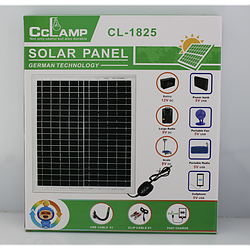Сонячна панель з USB-виходом CL-1825 Сонячна панель для кемпінгу