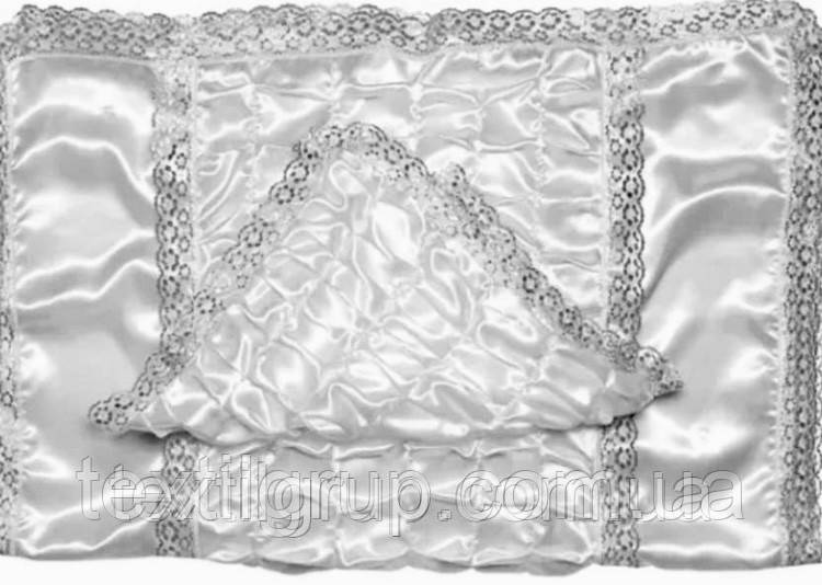 Ритуальний комплект атласний збільшений, фото 1