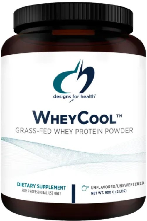 Designs for Health WheyCool Unflavored / Сироватковий протеїн без смаку 900 г