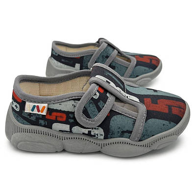 Дитячі текстильні тапочки для хлопчика Weestep 25р 32р