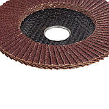 Круг пелюстковий торцевий Т27 (прямий) Ø 125 мм P40 SIGMA (9172041), фото 6