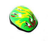 Набір пластборд PENNY із захистом і шоломом зелений, фото 2