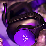 Бездротова ігрова гарнітура Proove Gaming Bliss Pro black, фото 3