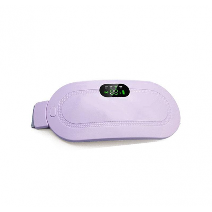 Бездротовий масажер-грілка проти менструальних болів і спазмів Фіолетовий, фото 1
