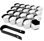 Захисні ковпачки на гайки 21 мм (20 шт.) для Tesla Model 3/S/Y сірий