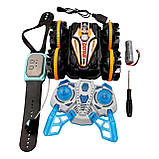 Плаваючий позашляховик-амфібія 4WD з двома моторами, оранжевий – радіокерована модель, фото 5