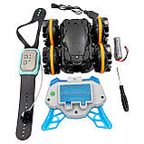 Плаваючий позашляховик-амфібія 4WD з двома моторами, оранжевий – радіокерована модель, фото 7