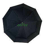 Парасоля Три слони 4301 автомат Чорний, фото 3