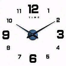 Годинник настінний діаметр 10 см круглий на кухню в стилі лофт HP-3Y-1B