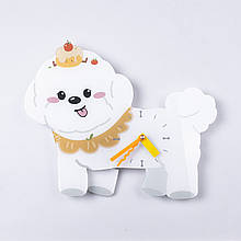 Годинник настінний фігурний із твариною, декоративний HP-3Y-6-307