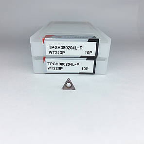 TPGH080204L-P WT220P SKYWALKER (Сталь, Нержавіюча сталь) Твердосплавна пластина, фото 1