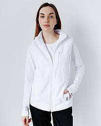 Медична флісова жилетка Канада біла (унісекс) (52-54)