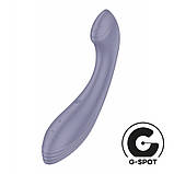 Вібратор для точки G, г-подібний вібромасажер Satisfyer G-Force Violet силікон, 10 режимів, фото 2