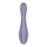 Вібратор для точки G, г-подібний вібромасажер Satisfyer G-Force Violet силікон, 10 режимів, фото 3