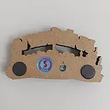 Магніт - "Київ" Колаж 2 (жовто-блакитні літери) (20875), фото 3